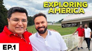 I started EXPLORING AMERICA series | Houston to Dallas | Ep-1