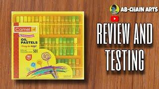 cameloil pastelsreview and testing 50 shadesoil pastels camel