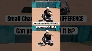 Spot the difference#baseball #softball #baseballcatcher