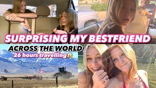 I Flew Across The World To Surprise My Best Friend | 26 Hours Traveling To Bozeman, Montana