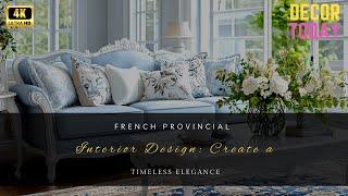 French Provincial Interior Design: Create a Timeless Elegance