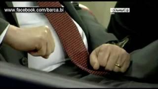Sir Alex Ferguson shaking Vs Barcelona