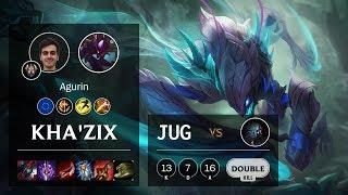 Kha'Zix Jungle vs Kindred - EUW Challenger Patch 10.6