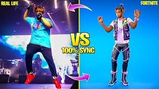 FORTNITE DANCES IN REAL LIFE (Juice WRLD, Lucid Dreams, Rap Monster, Tiktok and Icon Series Dances)