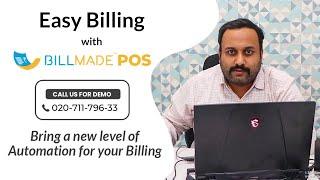 Easy Billing with BillMade POS  | Point of Sale | Retail POS | Billing Software