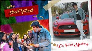 Eating Street Food in Rs 2 Crore Luxury Car 