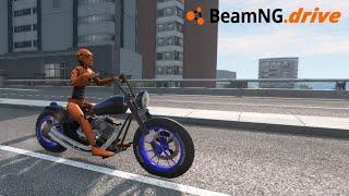 BeamNG Drive Mods - American Chopper released! (motorcycle accidents #20)