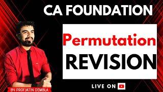 Permutation Complete Live Revision By Jatin Dembla