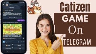 How To Play Catizen Game On Telegram | Play Catizen On Telegram