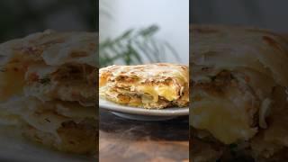 Cheesy Chicken Chapati Burger #Shorts