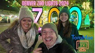 Denver Zoo Lights 2024 in 4k