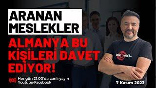 İŞTE ALMANYA'DA EN ÇOK ARANAN MESLEKLER! @benyuxel