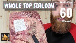 Cutting a Whole Top Sirloin into Steaks #shorts