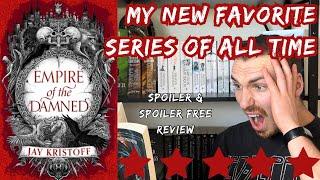 EMPIRE OF THE DAMNED by Jay Kristoff Spoiler Free & Spoiler Review | Best Grimdark Fantasy