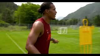 Liverpool players funny moments during pre-season training