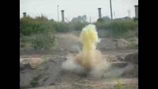 Picric Acid detonation