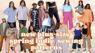 2024 plus-size spring patterns | indie sewing patterns | aaronica sews