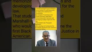 The Prank That Created a Supreme Court Justice - Thurgood Marshall's Origin Story