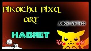 Pikachu Pixel Art!! - HABNET