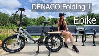 Denago Folding 1 Ebike | Powerful & Compact & Arrives MOSTLY ASSEMBLED!