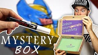 One of the BEST MYSTERY ART BOXES..! | Art Crate unboxing