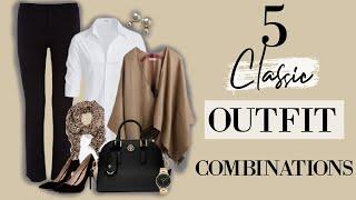 CLASSIC Outfit Combinations that always look TIMELESS