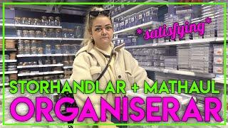 ORGANISERAR & STORHANDLAR (MITT KÖK) *SATISFYING* + MAT HAUL