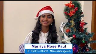 ഉണ്ണിനിലാവ് |Christmas Talk of Children |Marriya Rose Paul |St Rocky Manickamangalam |Day 22 |CatEKM