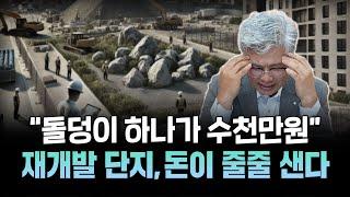 전쟁터 된 재개발 현장. 수십억 '헛돈' 쓰게 생긴 조합원들의 분노
