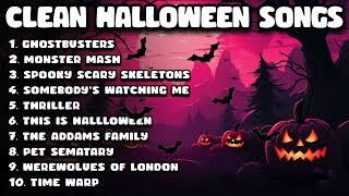 Clean Halloween Songs 2024  Best Halloween Music Playlist