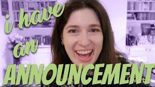  I HAVE AN ANNOUNCEMENT  | Drinking By My Shelf