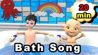 Bath Song /Johny Johny yes Papa / Little Lamb / Peek A Boo / A ram sam sam / Baby Shark /