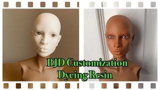 BJD Customization: Dyeing Resin