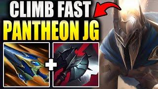 HOW TO PLAY PANTHEON JUNGLE & EASILY CLIMB FAST IN SOLO Q!