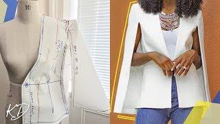 CAPE BLAZER PATTERN TUTORIAL | KIM DAVE