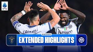 Lecce vs. Inter: Extended Highlights | Serie A | CBS Sports Golazo