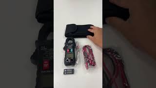 A clamp meter can measure AC/DC current
