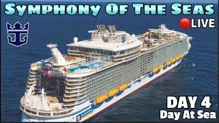 LIVE: Royal Caribbean SYMPHONY OF THE SEAS! Day at Sea! Veterans Ceremony, Ship Tour, Hooked & More