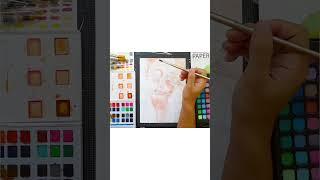 ️ Lee Do Hyun on Watercolor Painting #tutorial #watercolor #watercolorpainting