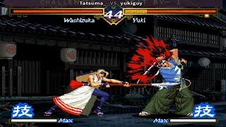 Fightcade  The Last Blade  Tatsuma_  Vs Yukiguy 