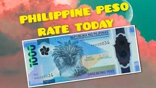 Philippine Peso (PHP) Exchange Rate Today | 01.11.24