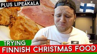 TRYING FINNISH CHRISTMAS FOOD