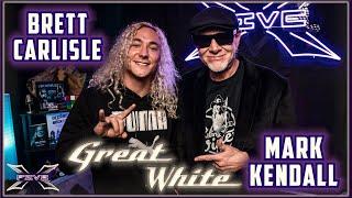 Mark Kendall & Brett Carlisle from @Officialgreatwhiteband! - X5 Podcast #46