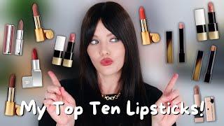 My Top Ten Favourite Lipsticks!