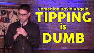 Comedian DESTROYS the concept of tipping