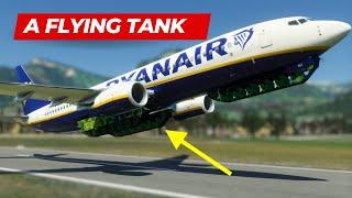 I PUT TANK TRACKS on a 737 and IT WORKS