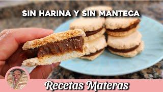 ALFAJORES DE COCO MERENGADO | RECETA FÁCIL 