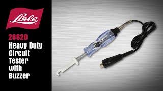 28620 // Heavy Duty Circuit Tester with Buzzer