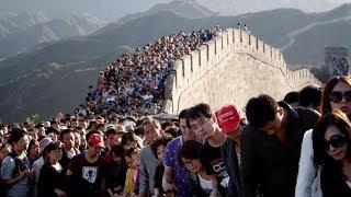 The travel rush during China's National Day holiday is absolutely terrifying