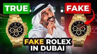 FAKE ROLEX in Dubai! | How to distinguish real from fake